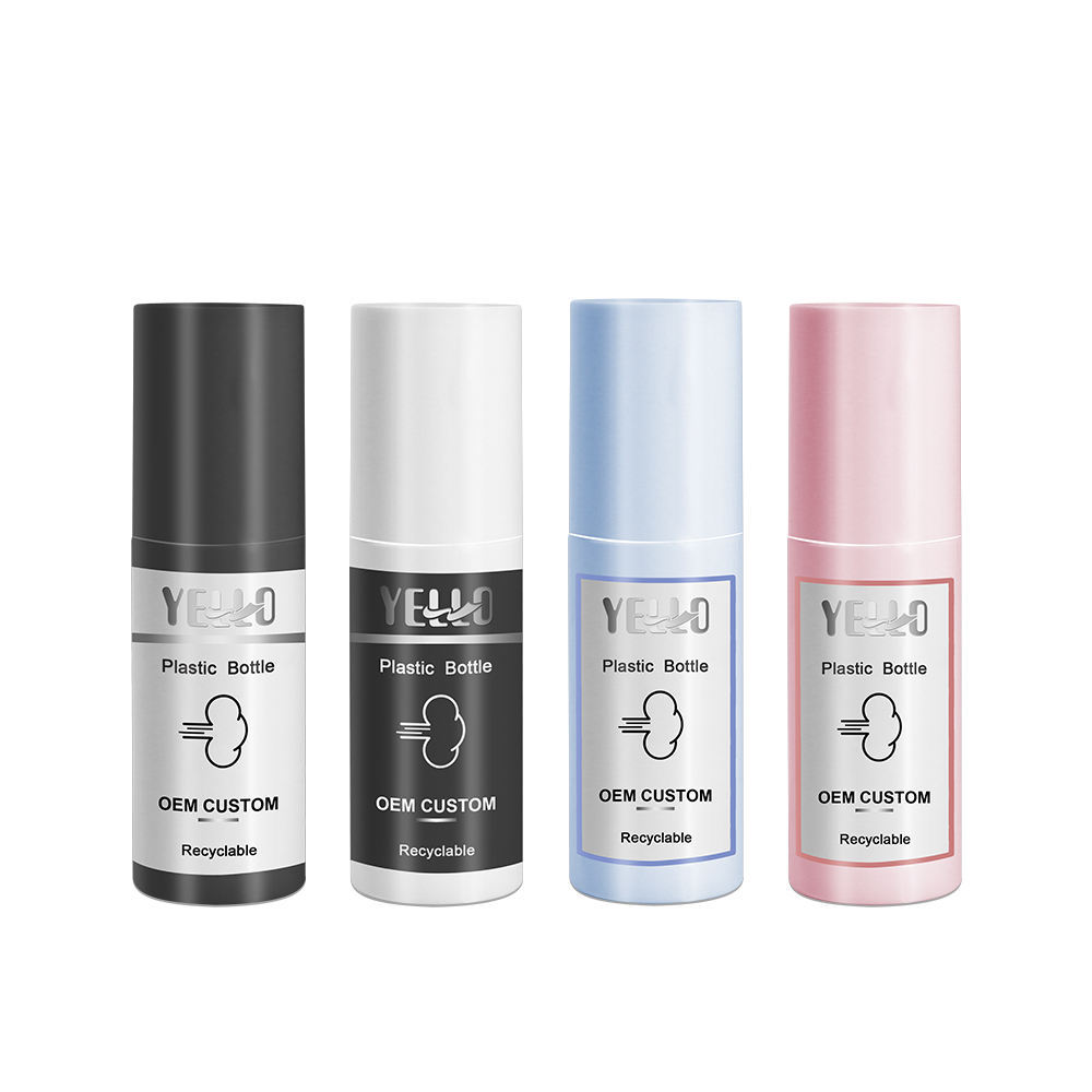 Custom Empty White Black Pink PET Plastic Hair Body Face Cosmetic Fine Mist Pump Spray Bottle 30ml 50ml 60ml 100ml 120ml 150ml