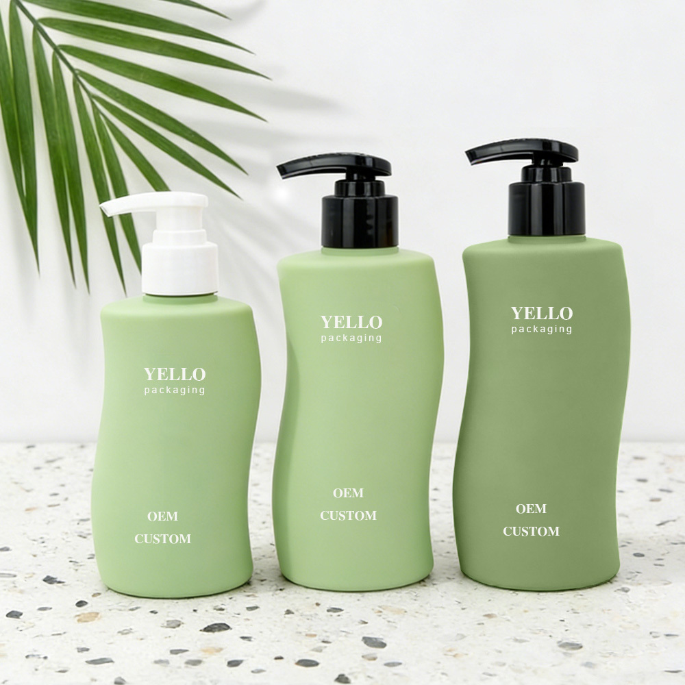 Wholesale 250ml 350ml Empty Shampoo Bottles Soap Dispenser Bottles Cosmetic Bottles for Shower Gel Body Lotion Packaging
