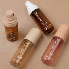 PET Luxury Refillable 30ml 50ml 80ml 100ml Fine Mist Cosmetic Spray Bottle for Facial Toner Hair Body Skincare Packaging