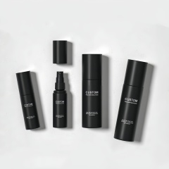 Custom Empty White Black Pink PET Plastic Hair Body Face Cosmetic Fine Mist Pump Spray Bottle 30ml 50ml 60ml 100ml 120ml 150ml