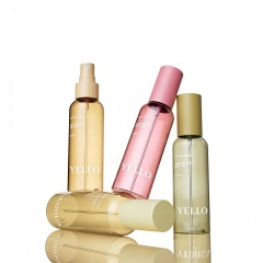 Multi Volume 100ml 150ml PET Round Body Fine Mist Spray Bottle Custom Body Lotion Bottle for Cosmetic Packaging