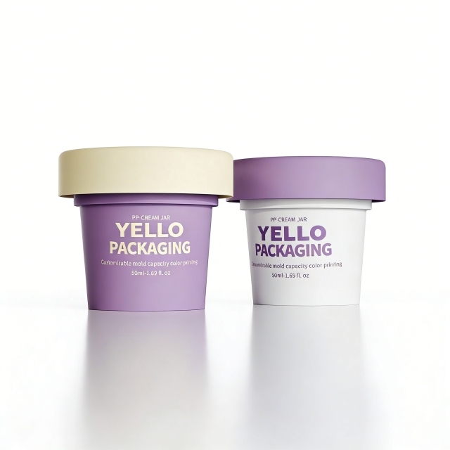 Wholesale Eco Friendly Cosmetic Jars 50g 100g 200g 250g Frosted Plastic Cosmetic Ice Cream Containers Packaging