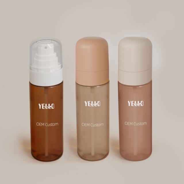 PET Luxury Refillable 30ml 50ml 80ml 100ml Fine Mist Cosmetic Spray Bottle for Facial Toner Hair Body Skincare Packaging