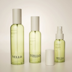 Multi Volume 100ml 150ml PET Round Body Fine Mist Spray Bottle Custom Body Lotion Bottle for Cosmetic Packaging