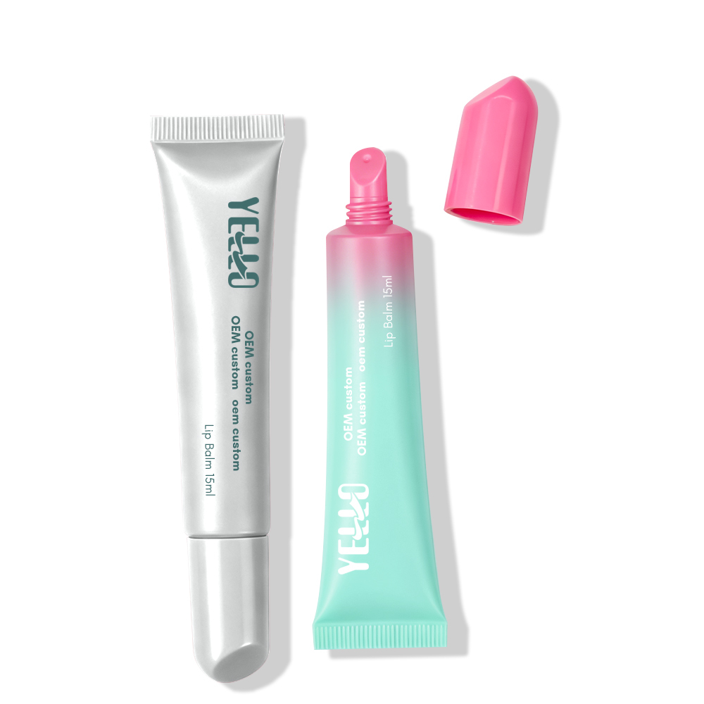 Beauty Customized Logo Cosmetic Plastic PE Squeeze Lipstick Tubes Packaging for Personal Brand Eye Cream Lotion Serum
