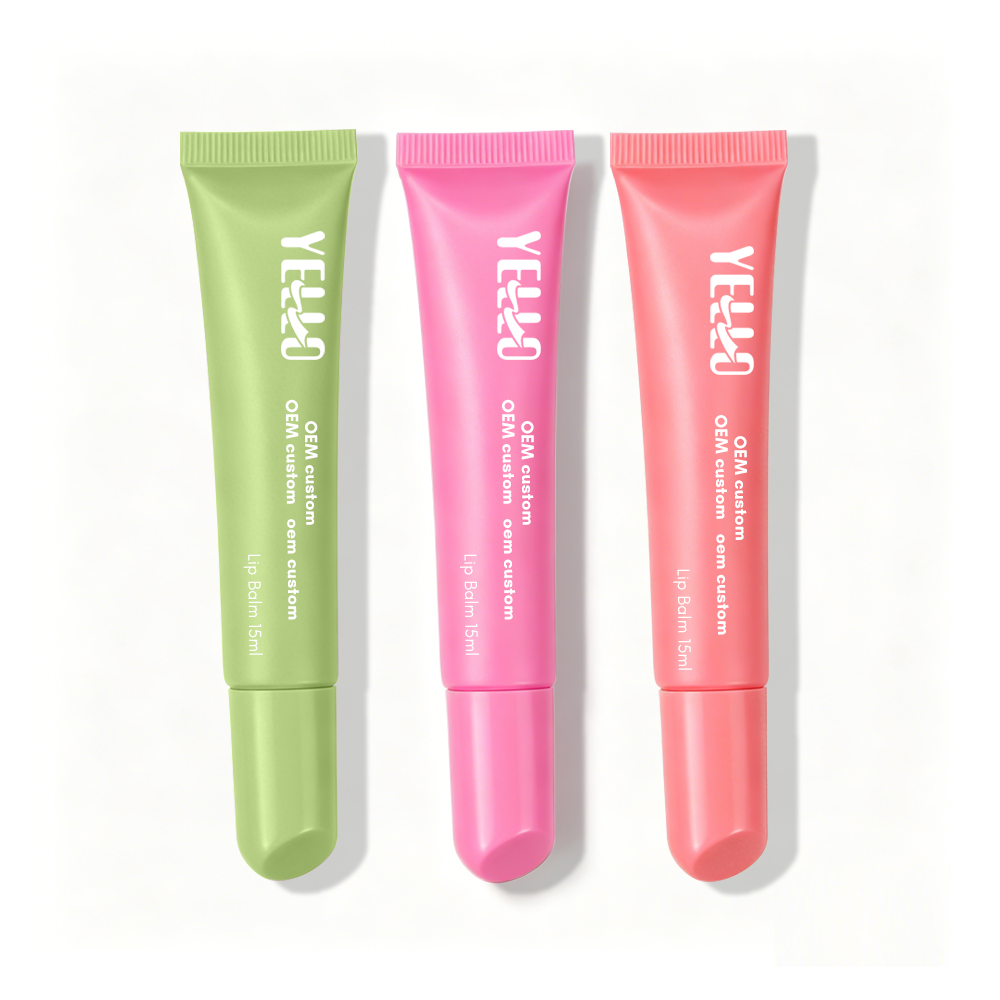 Beauty Customized Logo Cosmetic Plastic PE Squeeze Lipstick Tubes Packaging for Personal Brand Eye Cream Lotion Serum