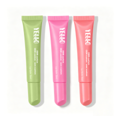 Beauty Customized Logo Cosmetic Plastic PE Squeeze Lipstick Tubes Packaging for Personal Brand Eye Cream Lotion Serum