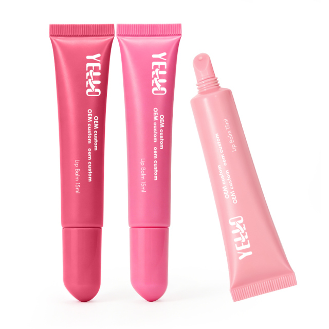 Beauty Customized Logo Cosmetic Plastic PE Squeeze Lipstick Tubes Packaging for Personal Brand Eye Cream Lotion Serum