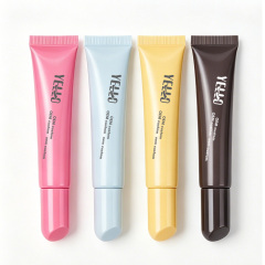 Beauty Customized Logo Cosmetic Plastic PE Squeeze Lipstick Tubes Packaging for Personal Brand Eye Cream Lotion Serum