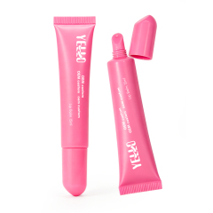 Beauty Customized Logo Cosmetic Plastic PE Squeeze Lipstick Tubes Packaging for Personal Brand Eye Cream Lotion Serum