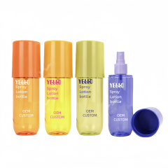 OEM Luxury Empty Custom 60ml 90ml 250ml Plastic Body Fine Mist Spray Bottle for Cosmetic Packaging