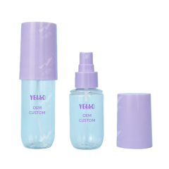 OEM Luxury Empty Custom 60ml 90ml 250ml Plastic Body Fine Mist Spray Bottle for Cosmetic Packaging