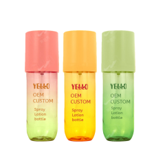 OEM Luxury Empty Custom 60ml 90ml 250ml Plastic Body Fine Mist Spray Bottle for Cosmetic Packaging