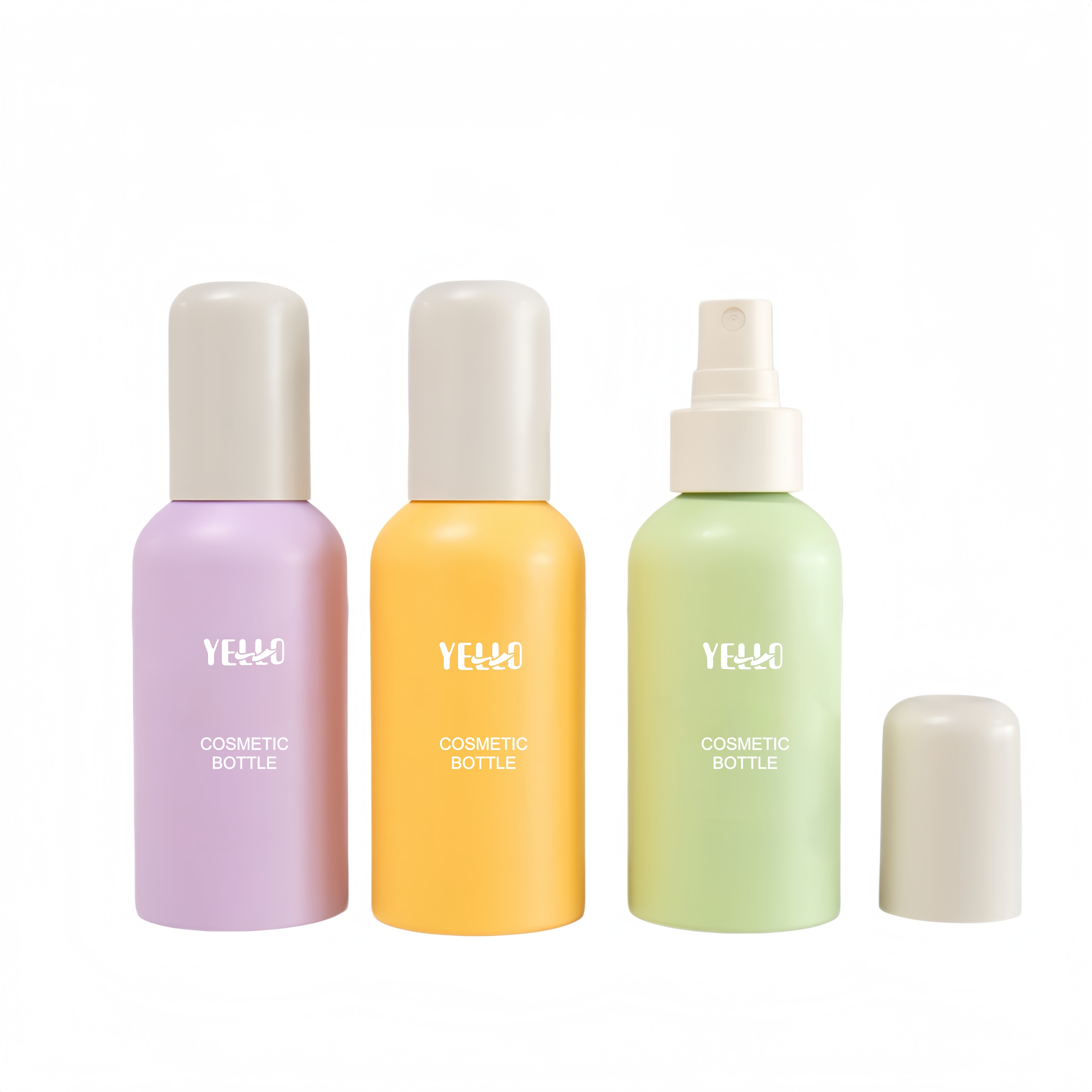 Luxury Custom PET Recycled Empty Cosmetic Plastic Fine Spray Mist Pump Sprayer Lotion Bottle Customizable Packaging
