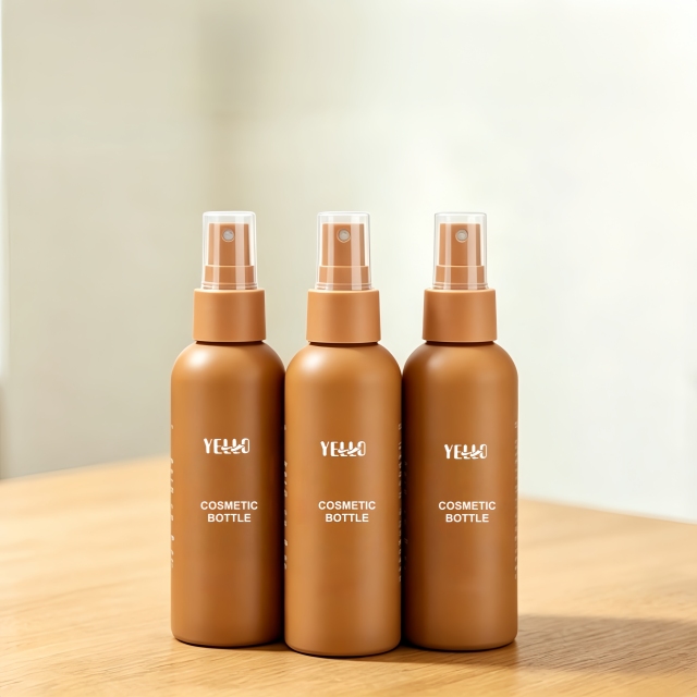 Luxury Custom PET Recycled Empty Cosmetic Plastic Fine Spray Mist Pump Sprayer Lotion Bottle Customizable Packaging