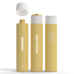 New Arrival Luxury Leak Proof 300ml Plastic Shower Gel Soap Squeeze Cosmetic Bottles for Shampoo Conditioner Packaging