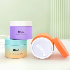 Wholesale Luxury Custom Plastic Cosmetic Cream Jars with Lids for Body Butter Face Cream Personal Brand