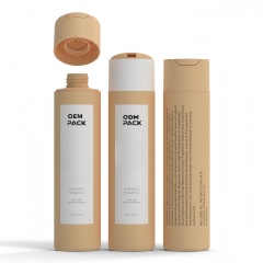 New Arrival Luxury Leak Proof 300ml Plastic Shower Gel Soap Squeeze Cosmetic Bottles for Shampoo Conditioner Packaging