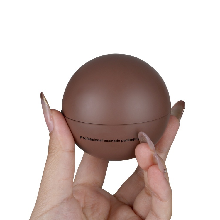 Refillable 30g 50g Screw Flip Cap Cream Bottles Cosmetics Plastic Clear Hair Mask Body Scrub Skincare Cream Jar with Lids