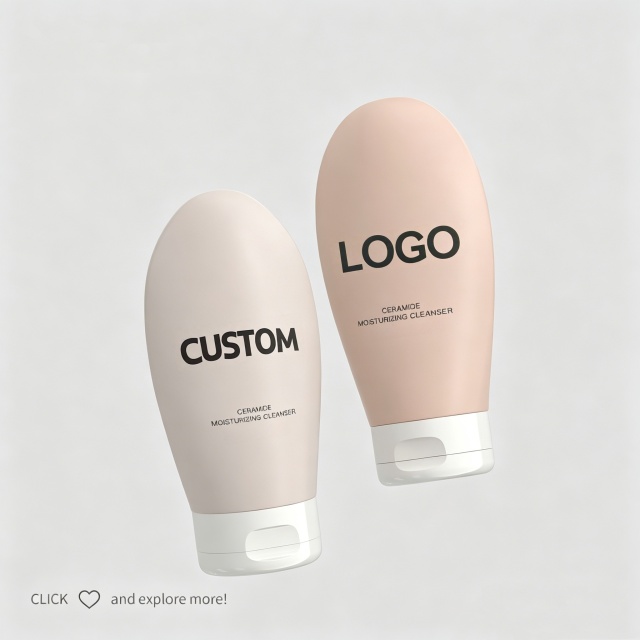 Customized 60ml HDPE PE Plastic Soft Tube Bottle for Cosmetics Face Wash Shampoo & Cream Packaging Custom Logo Pump/Seal Type