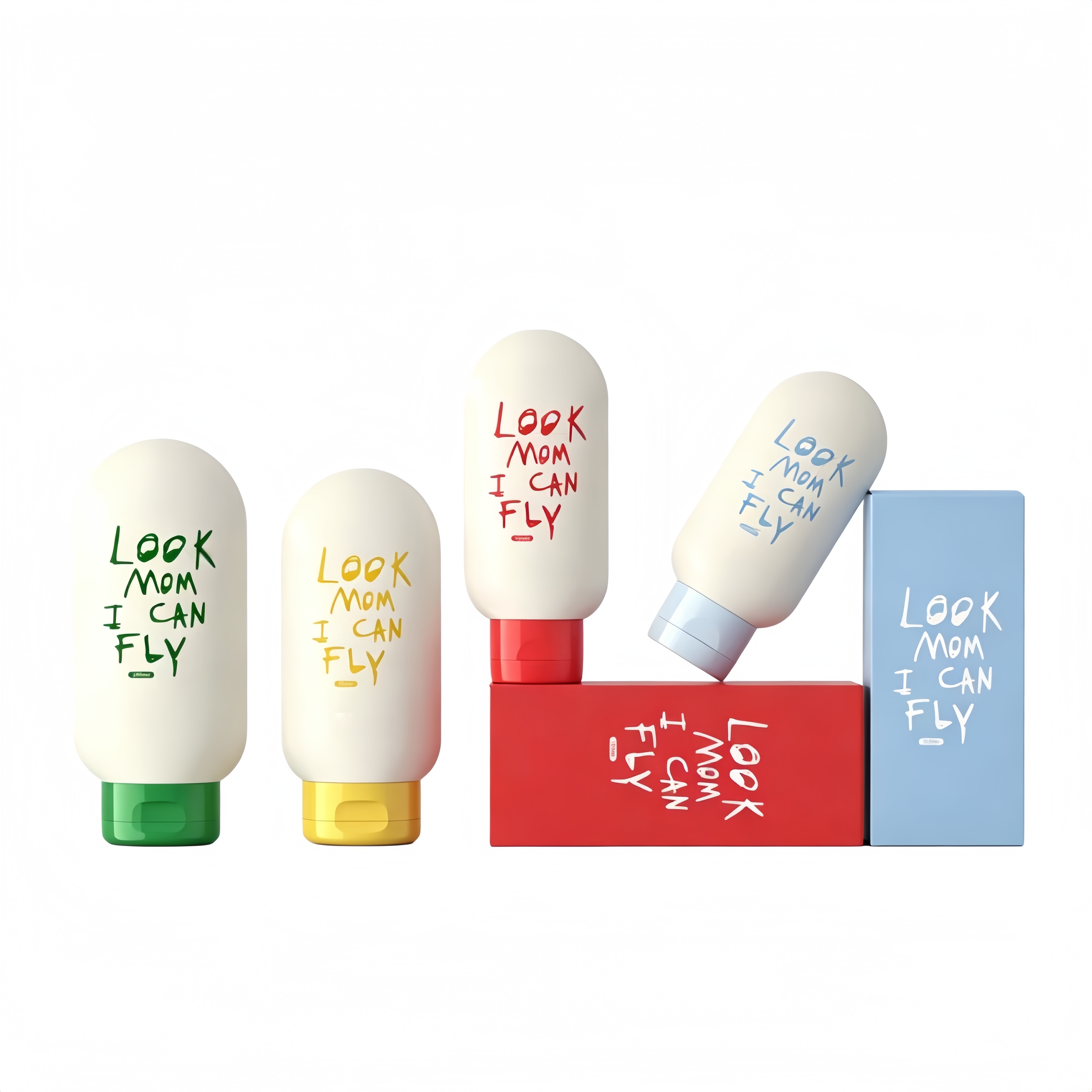Customized 60ml HDPE PE Plastic Soft Tube Bottle for Cosmetics Face Wash Shampoo & Cream Packaging Custom Logo Pump/Seal Type