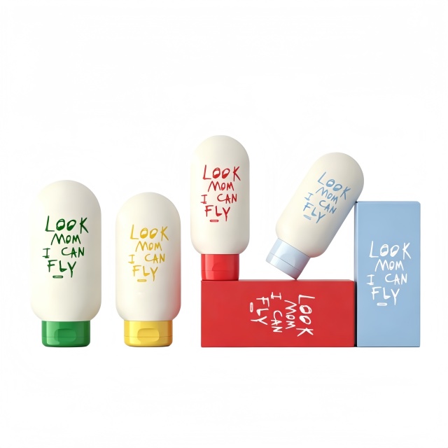 Customized 60ml HDPE PE Plastic Soft Tube Bottle for Cosmetics Face Wash Shampoo & Cream Packaging Custom Logo Pump/Seal Type