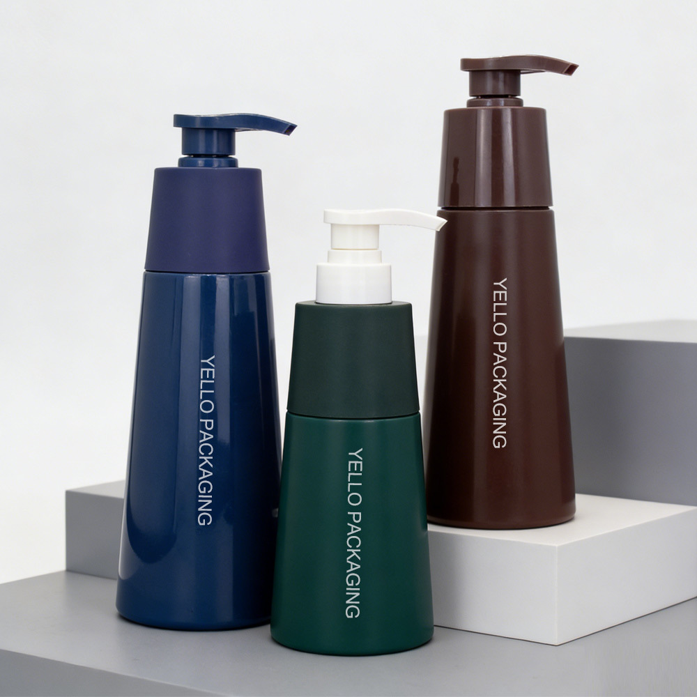 Luxury Wholesale Empty Custom 200ml 300ml 480ml 500ml Body Lotion Bottles Cosmetic Packaging for Shampoo Hair Conditioner Shower Gel Skincare