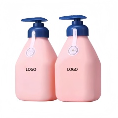 Wholesale Custom HDPE Cosmetic Bottles for Shampoo Body Wash Conditioner Hand Sanitizer Body Lotion
