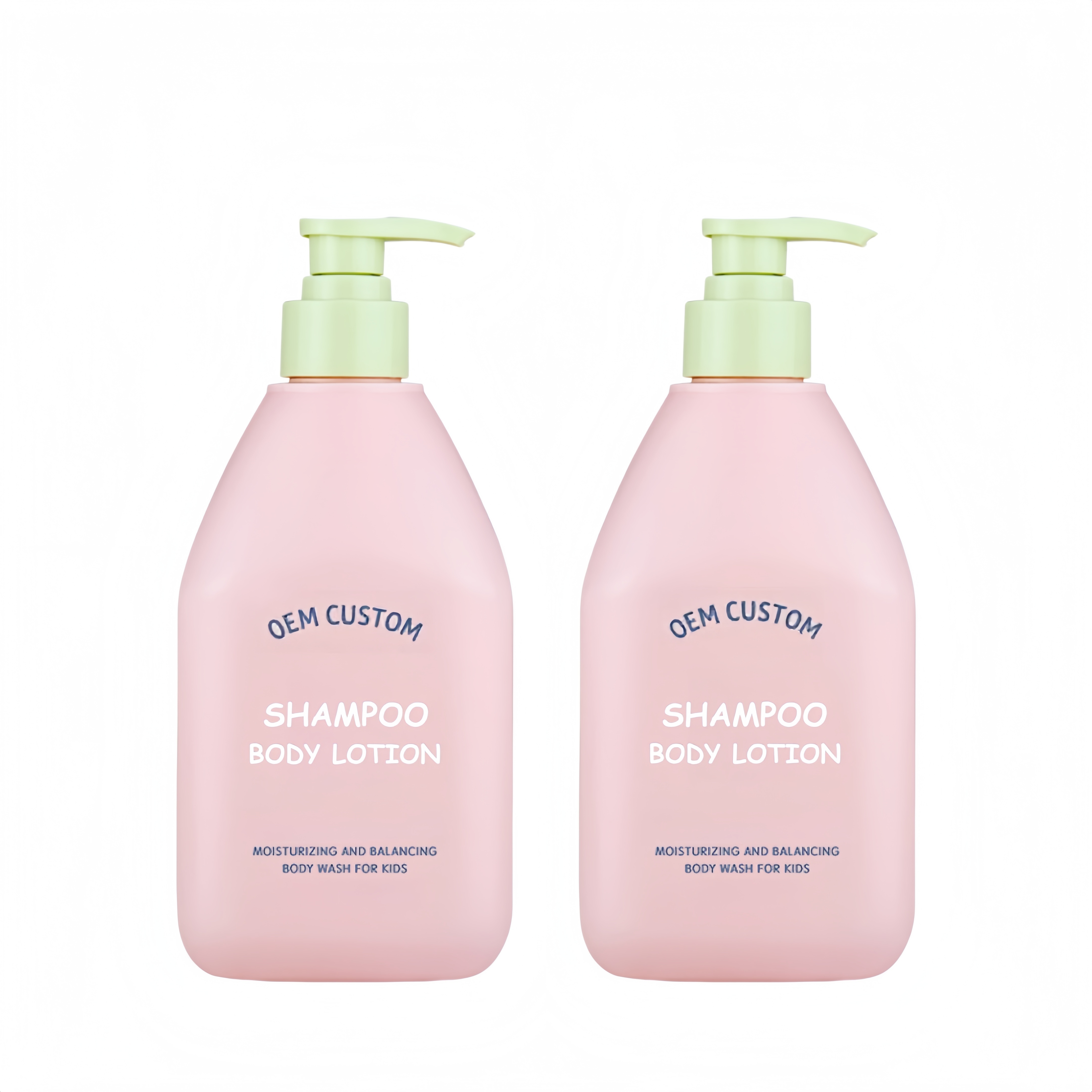 Wholesale Custom HDPE Cosmetic Bottles for Shampoo Body Wash Conditioner Hand Sanitizer Body Lotion