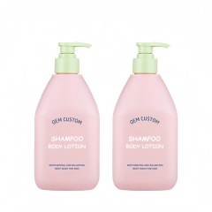 Wholesale Custom HDPE Cosmetic Bottles for Shampoo Body Wash Conditioner Hand Sanitizer Body Lotion