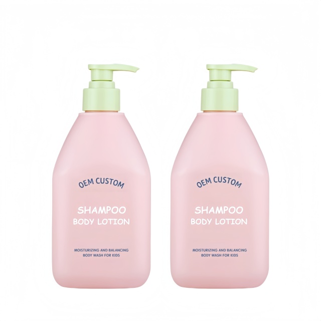 Wholesale Custom HDPE Cosmetic Bottles for Shampoo Body Wash Conditioner Hand Sanitizer Body Lotion