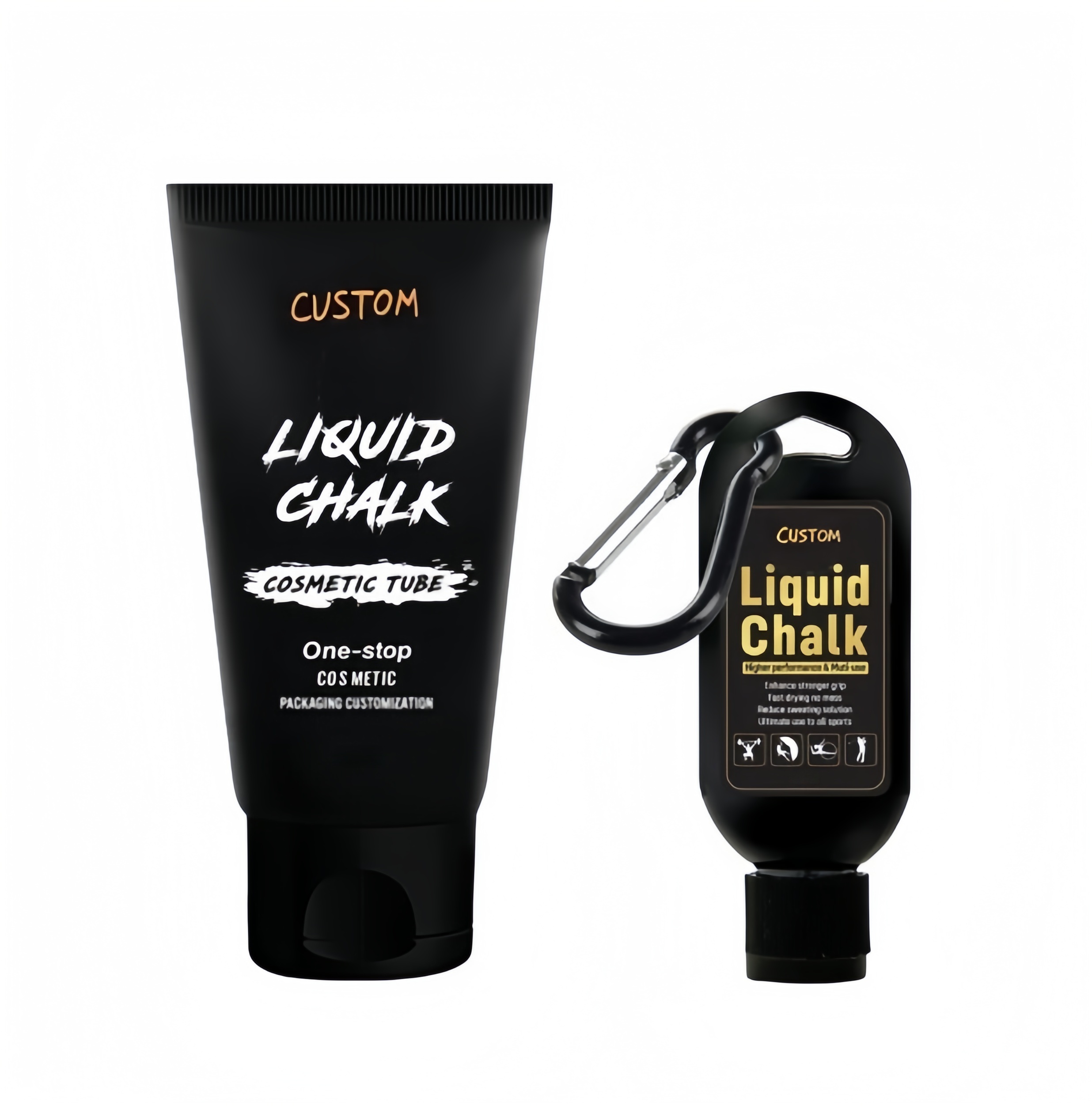 Wholesale OEM Custom logo Portable Plastic Cosmetic Tubes Packaging for Liquid Chalk Shampoo Body Lotion