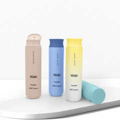 HDPE Plastic Bottle 300ml Refillable Shampoo Lotion Liquid Soap Dispenser Plastic Cosmetic Packaging