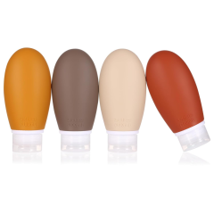 Portable Colorful Plastic Cosmetic Lotion Tubes Hand Facial Cream Packaging Travel Soft Squeeze Bottle for Skin Care Face Masks