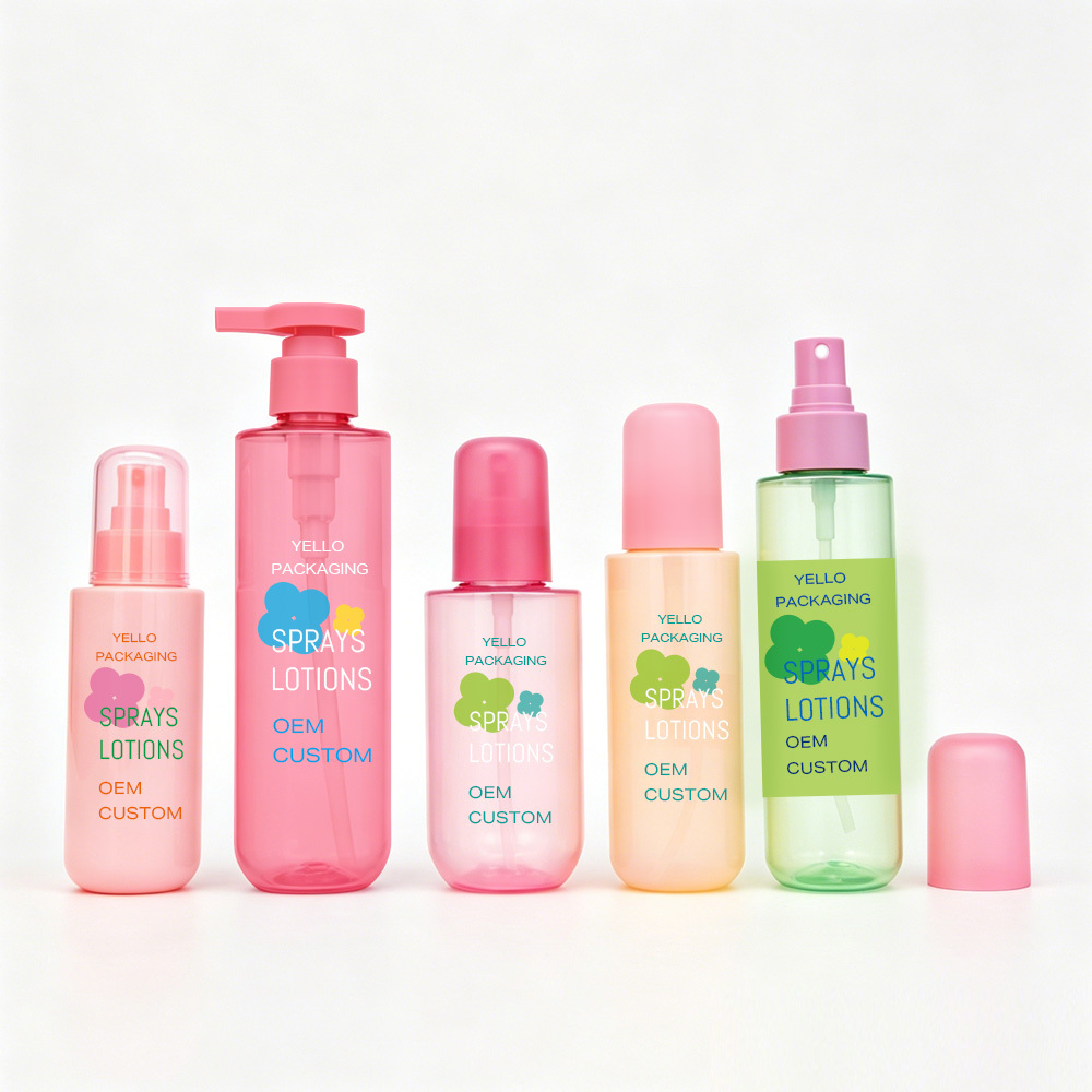 100ml 120ml 150ml PET Pump Sprayer Capsule Shape Cosmetic Spray Bottle for Facial Cleanser & Lotion Screen Printed