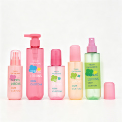 100ml 120ml 150ml PET Pump Sprayer Capsule Shape Cosmetic Spray Bottle for Facial Cleanser & Lotion Screen Printed
