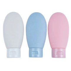 Portable Colorful Plastic Cosmetic Lotion Tubes Hand Facial Cream Packaging Travel Soft Squeeze Bottle for Skin Care Face Masks