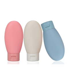 Portable Colorful Plastic Cosmetic Lotion Tubes Hand Facial Cream Packaging Travel Soft Squeeze Bottle for Skin Care Face Masks