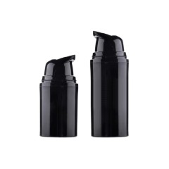 Opaque White Plastic Airless Custom Treatment Lotion Pump Bottles Packaging 50Ml For Cosmetics
