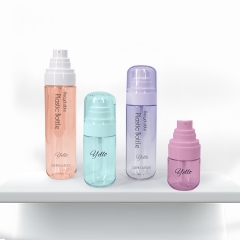 Luxury Custom Empty Plastic PET Body Mist Spray Bottles Cosmetic Packaging for Skincare