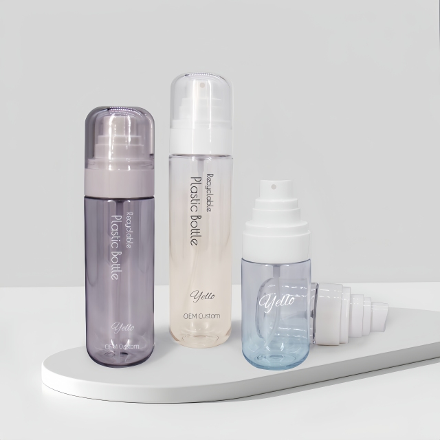 OEM Custom Luxury Refillable Cosmetic Spray Bottles for Body Hair Mist
