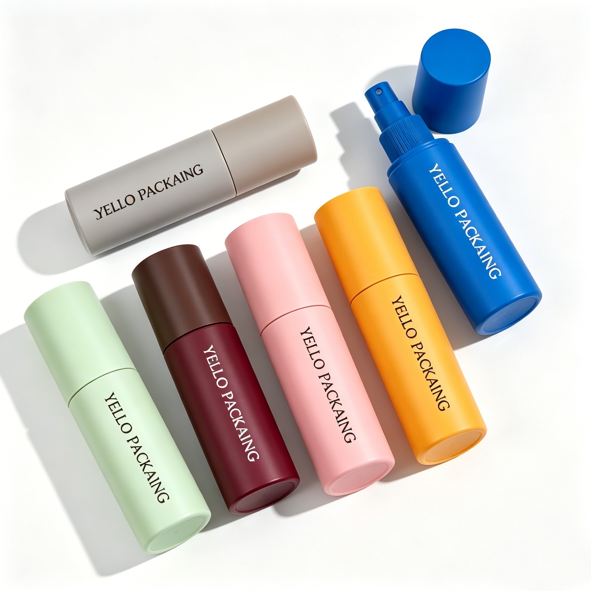 Wholesale Recyclable Custom Plastic Empty Cosmetic Spray Bottles with Lotion Pump for Body Hair Mist