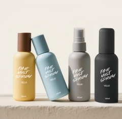 Recyclable Plastic OEM Custom Wholesale Cosmetic Body Mist Spray Bottles Packaging