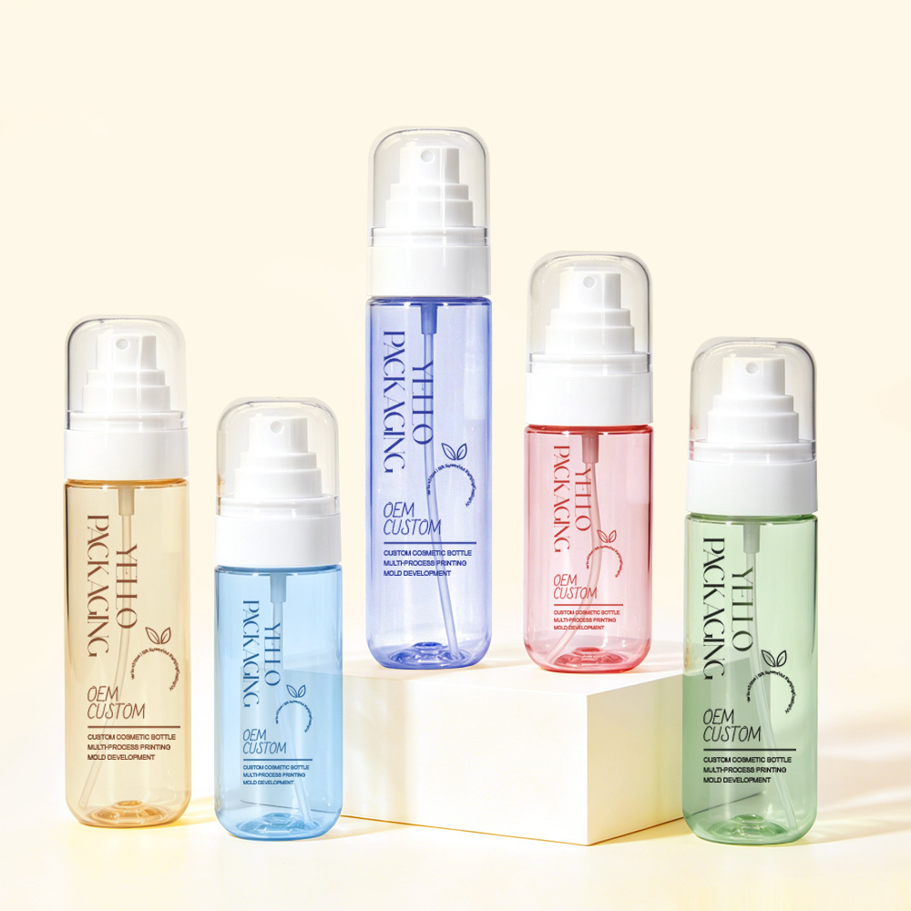 Wholesale Luxury 30ml 50ml 80ml 100ml Fine Mist Cosmetic Spray Bottle for Facial Toner Hair Body Skincare Packaging