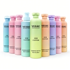 Wholesale FDA REACH Certified Cosmetic Shampoo Bottles Packaging Customized Logo Printing