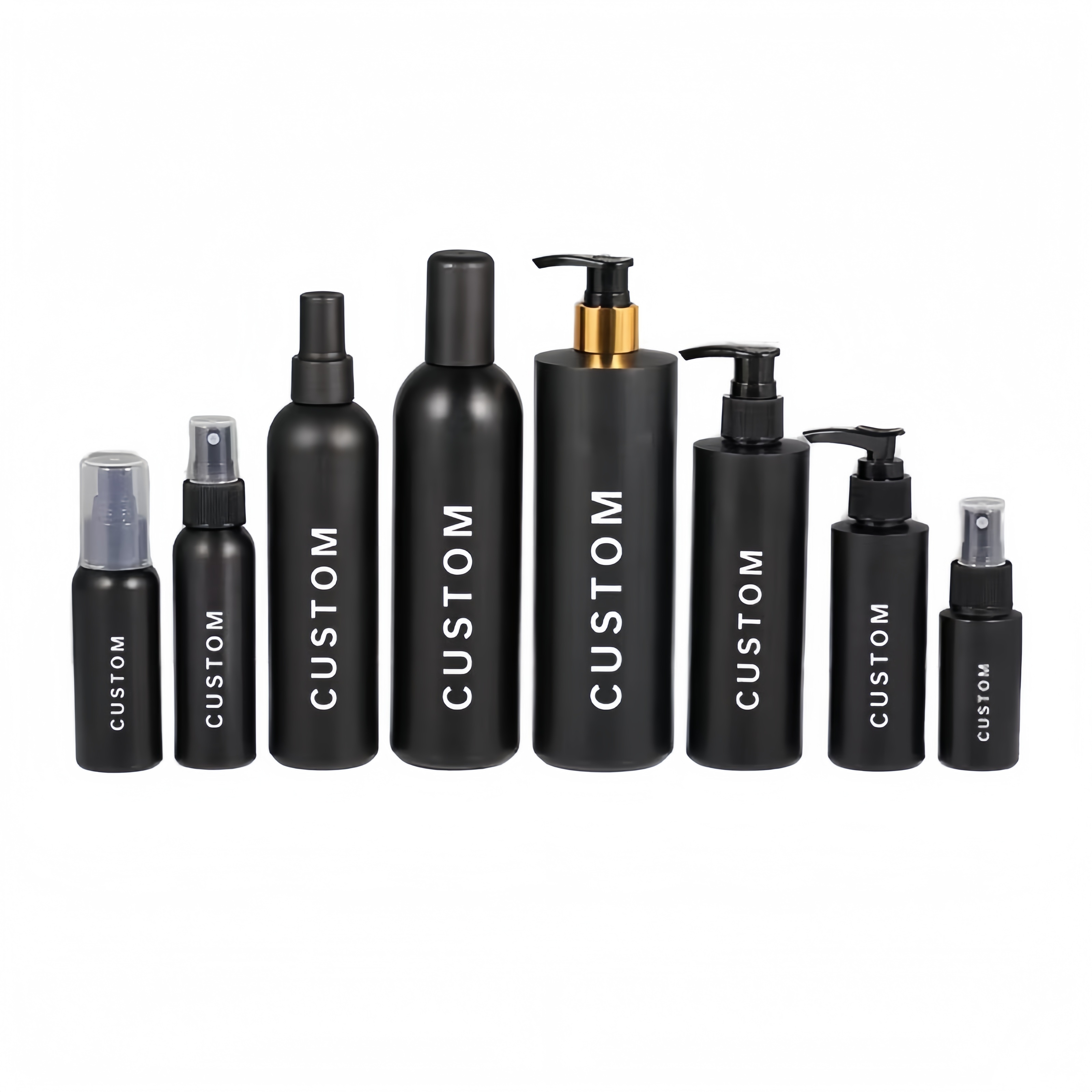 Wholesale FDA REACH Certified Cosmetic Shampoo Bottles Packaging Customized Logo Printing