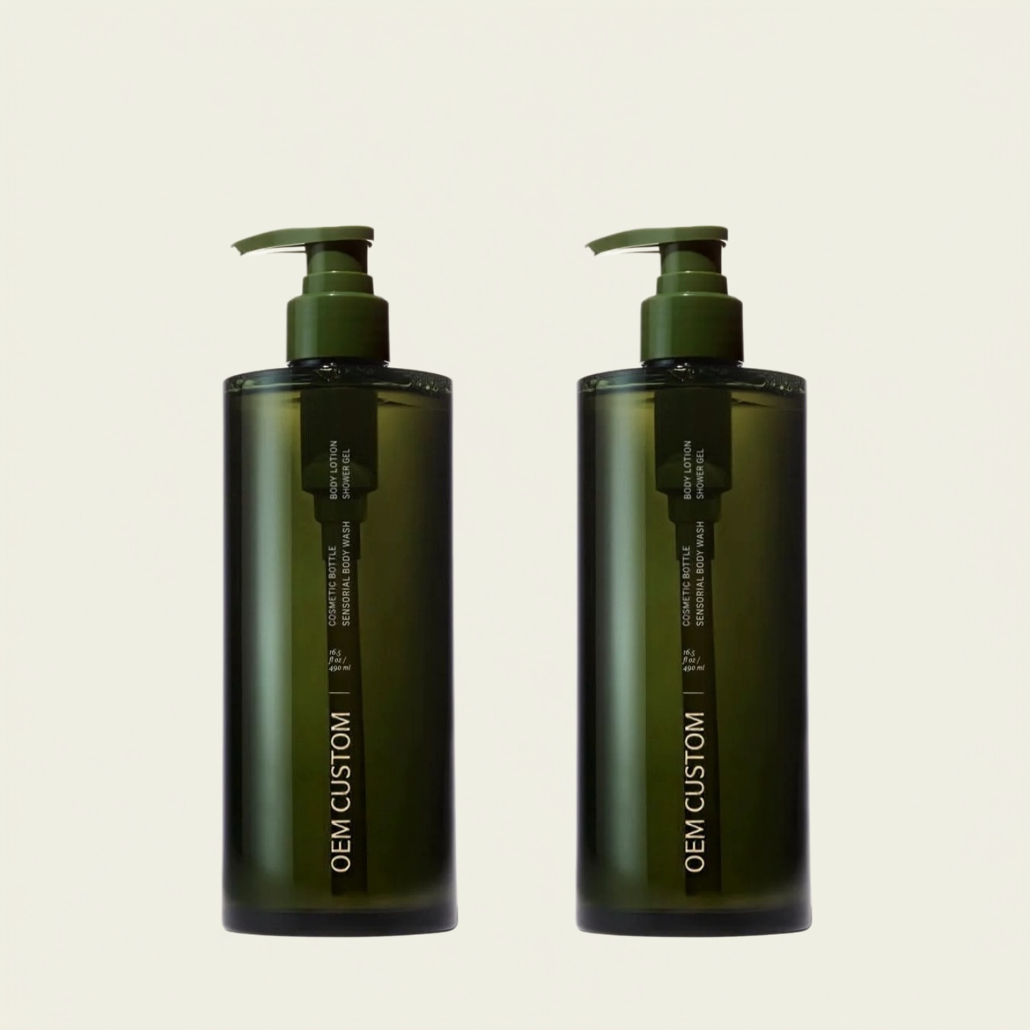 Luxury Cosmetic Packaging for Shampoo Hair Conditioner Shower Gel Body Lotion Cream Hand wash