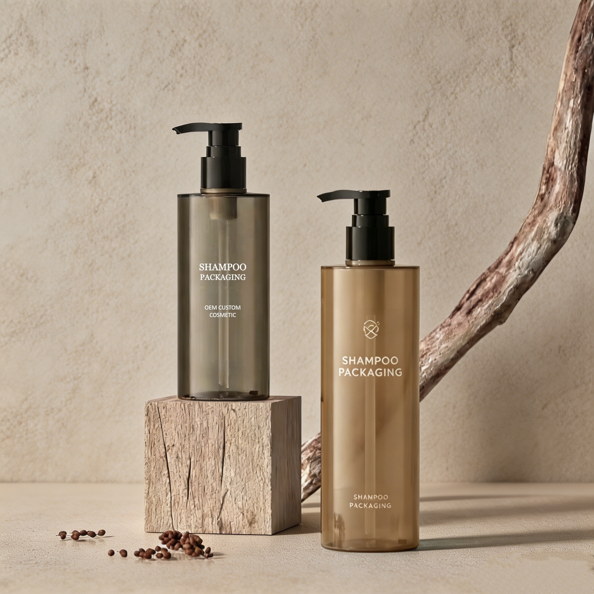 Luxury Cosmetic Packaging for Shampoo Hair Conditioner Shower Gel Body Lotion Cream Hand wash
