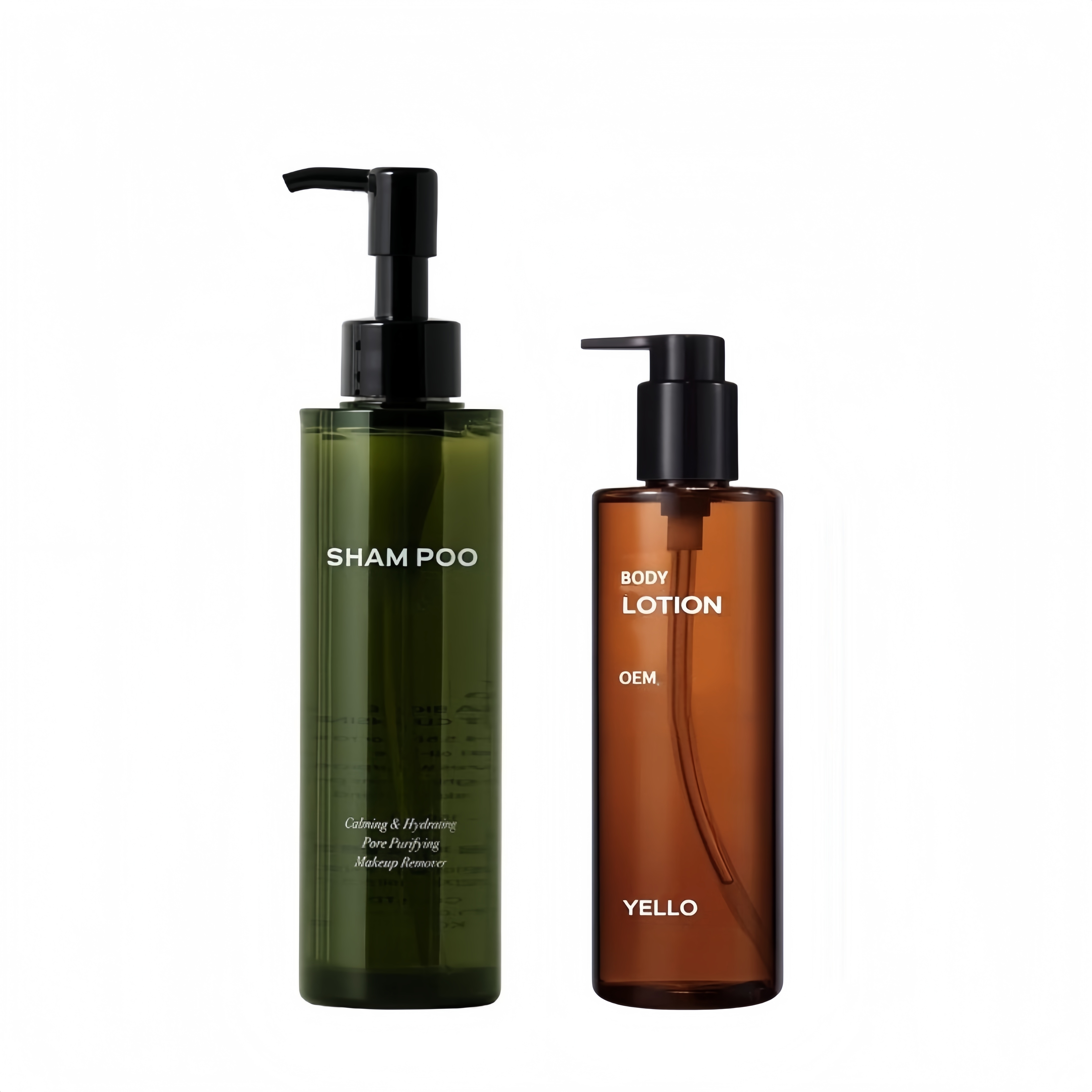 Luxury Cosmetic Packaging for Shampoo Hair Conditioner Shower Gel Body Lotion Cream Hand wash