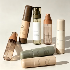 Body Mist Cosmetic Container Custom logo Plastic Skincare Moisturizer Facial Lotion Serum Oil Toner Spray Bottle